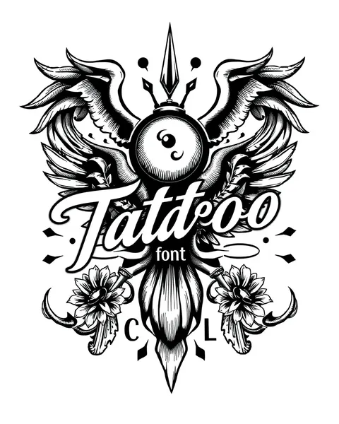 Classic Tattoo Font Designs Inspiration