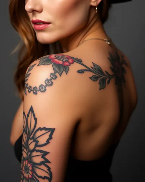 Classy Shoulder Tattoos for the Fashionably Bold