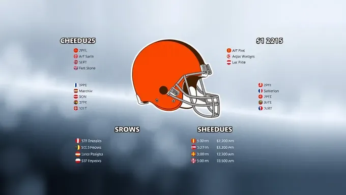 Cleveland Browns 2025 Schedule Includes Bye Week