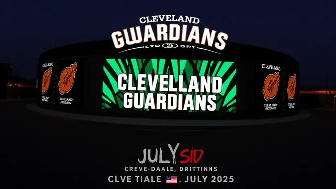 Cleveland Guardians July 20, 2025 Event Tickets