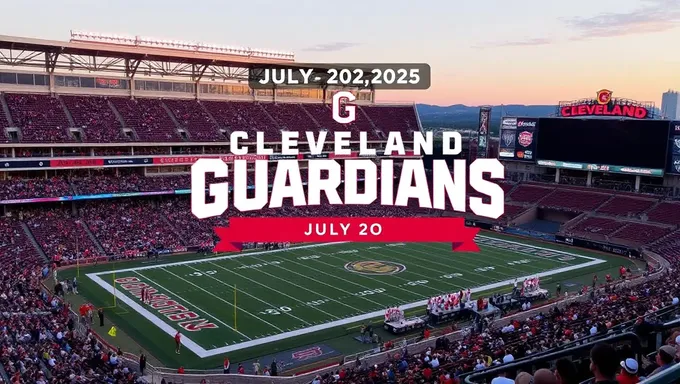 Cleveland Guardians SRO Tickets for July 20