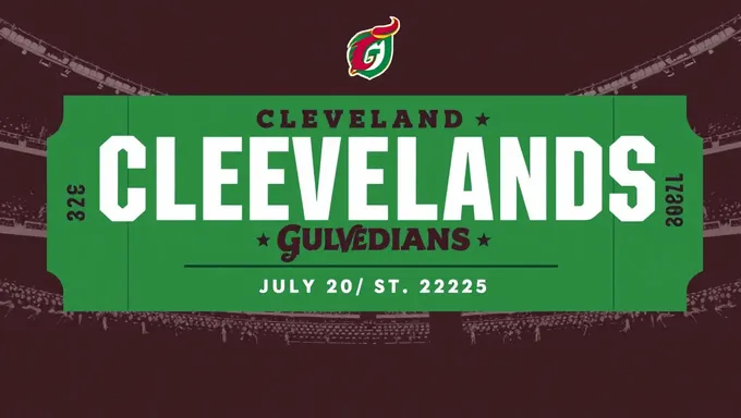 Cleveland Guardians Tickets July 20 2025 Purchase