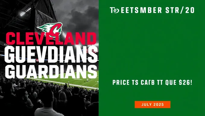 Cleveland Guardians Tickets on July 20, 2025