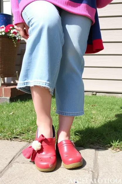 Clogs as a Girl's Fashion Statement