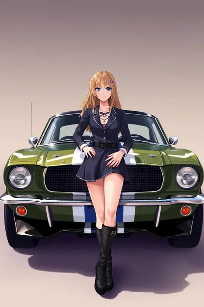 Cobra-2 Mustang Girl: A Match Made in Speed Heaven