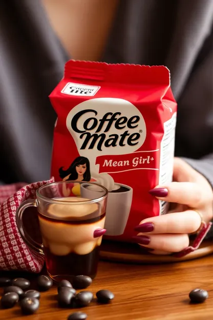 Coffee Mate Creamer for the Mean Girl's Soul