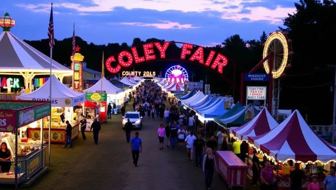 Coles County Fair 2025 Schedule and Map