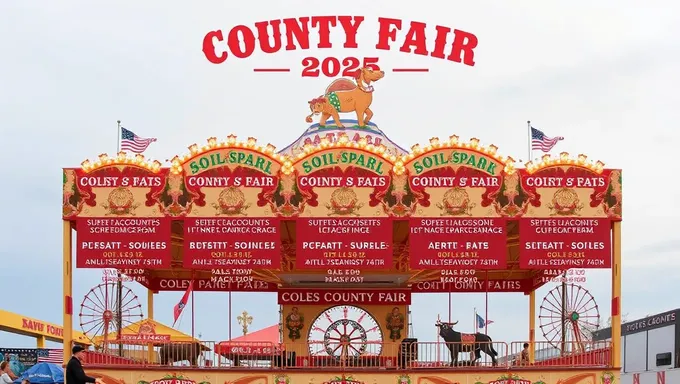 Coles County Fair 2025 Schedule of Competitions