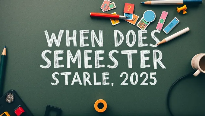 College 2025 Spring Semester Start Date Confirmed