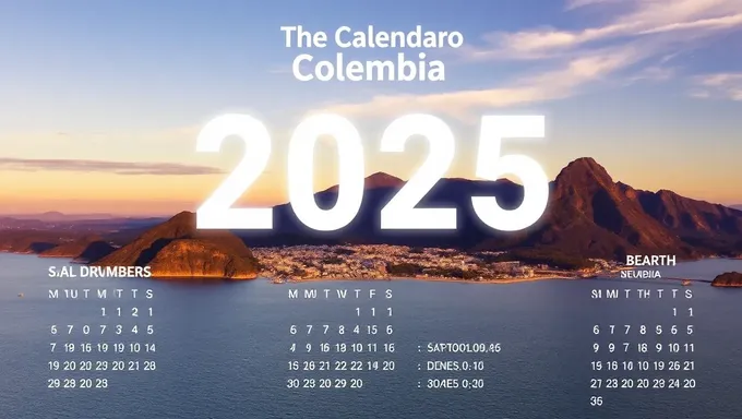 Colombia's Official 2025 Calendario: A Year of Observances