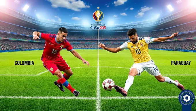 Colombia vs Paraguay Copa America 2025 Football Match