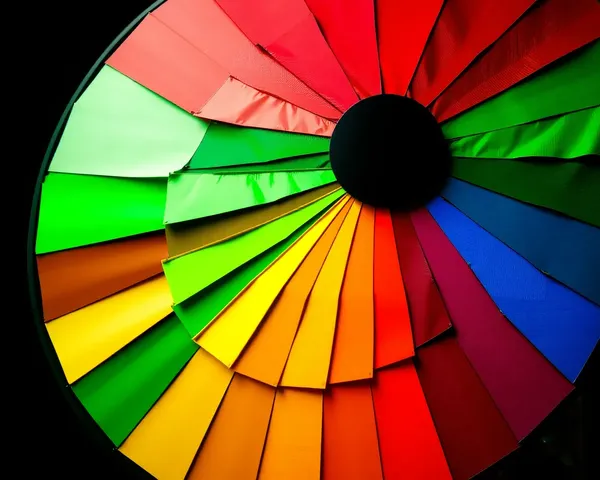 Color Rainbow Wheel HD PNG Download Available