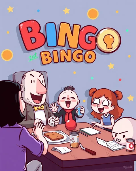 Colorful Cartoon Bingo Images for Kids' Delight