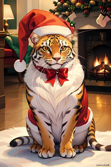 Colorful Christmas Images of Animals and Wildlife