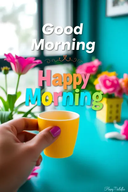 Colorful Images for a Good Morning Greeting