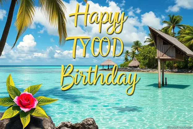 Colorful Tropical Images for Happy Birthday Wishes