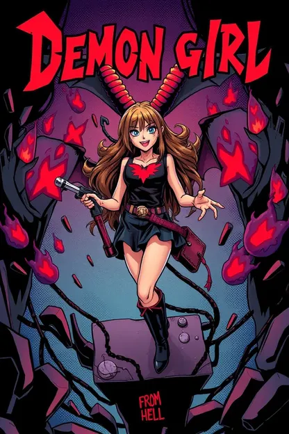 Comic Demon Girl from Hell Picture