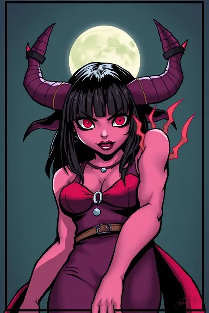 Comic Demon Girl from Hell Picture