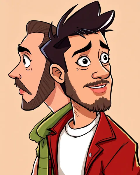 Cool Cartoon Profile Pictures for Social Media