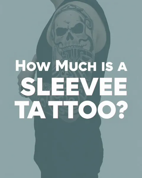 Cost of a Sleeve Tattoo Design