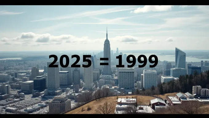 Countdown to 2025 minus 1999: A Quarter Century