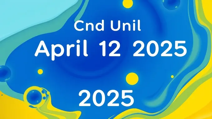 Countdown to April 12 2025 Has Started