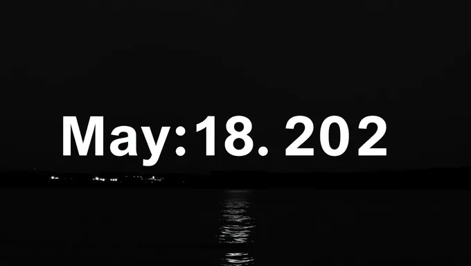 Countdown to May 18, 2025: Date Calculation