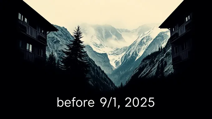 Countdown to September 1st, 2025: 60 Days Left