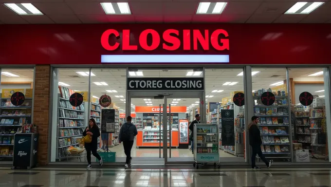 Countdown to Store Closing in 2025