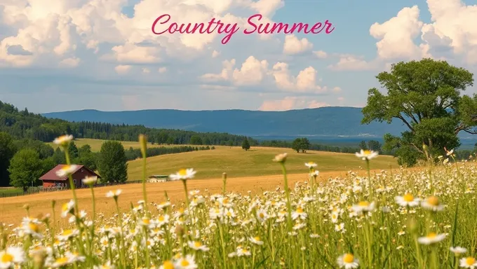 Country Summer 2025: Outdoor Activities Galore