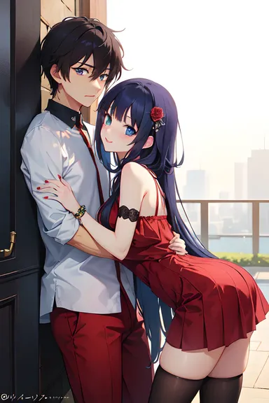 Couple Anime Picture: Beautiful Anime Couple Artwork