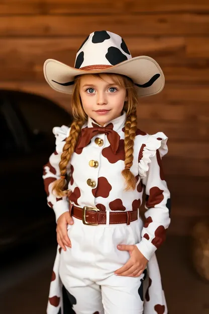 Cow Girl Costume for a Unique Look