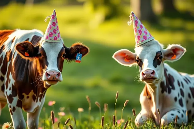 Cow Happy Birthday Image Database