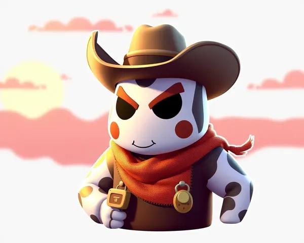 Cowboy Emoji Discord PNG File Download