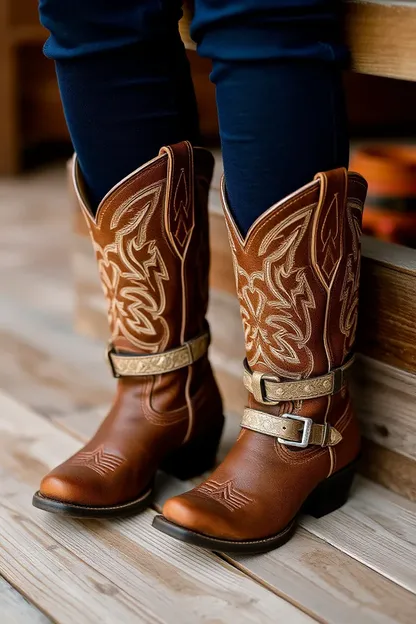 Cowgirl Boots for Girls' Country Music Festivals