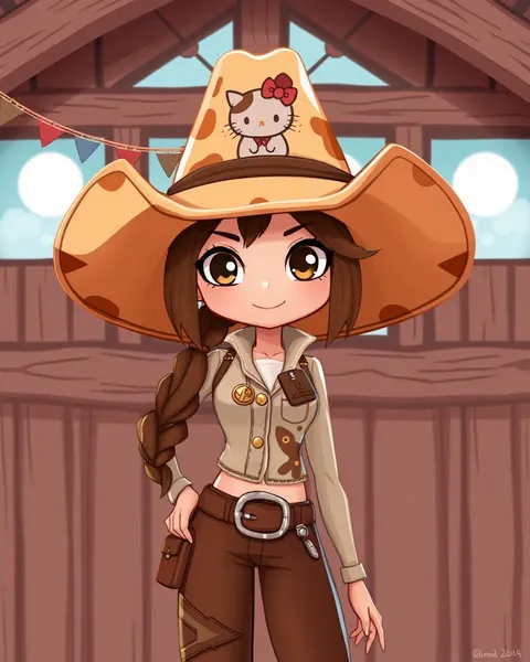 Cowgirl Cartoon Images in Fantasy Worlds