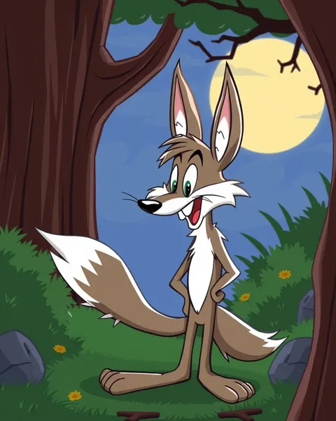 Coyote Cartoon Pictures: Artistic Expressions Unveiled