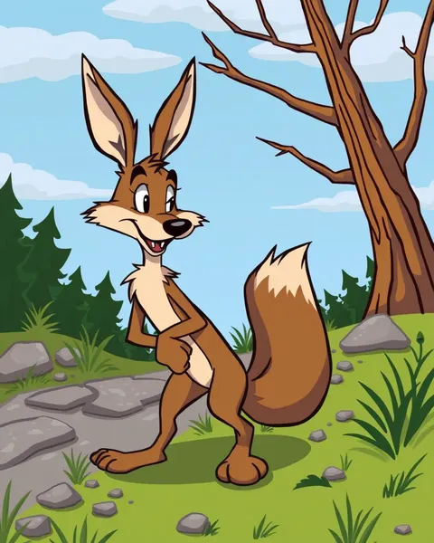 Coyote Cartoon Pictures: Colorful Illustrations Galore