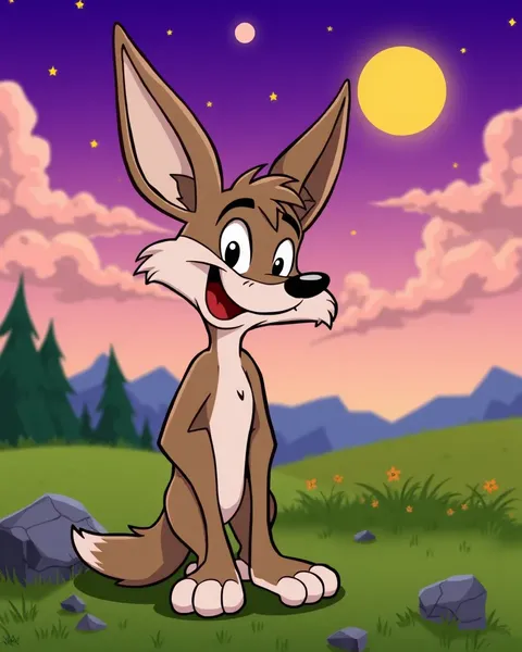 Coyote Cartoon Pictures: Fanciful Illustrations Galore