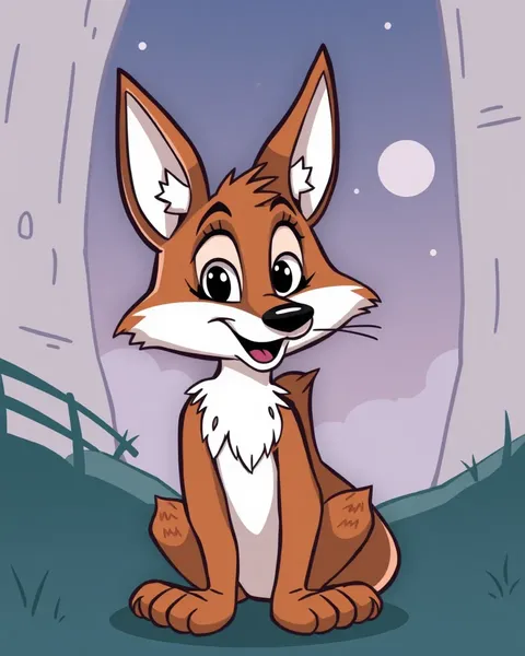 Coyote Images Cartoon with Cartoon Character Drawings