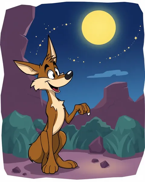 Coyote Pictures Cartoon Animation for Children's Laughter