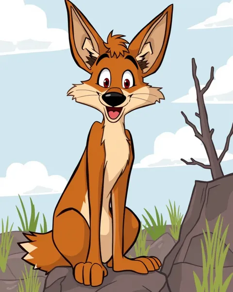 Coyote Pictures Cartoon Fun for Children's Development