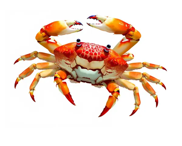 Crab PNG File Extension and Image Explanation Provided