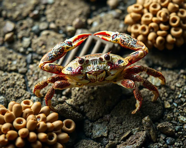 Crab PNG Image File Extension Explanation Provided