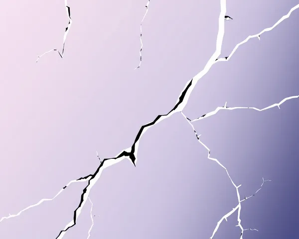 Crack Lines Anime PNG File Found