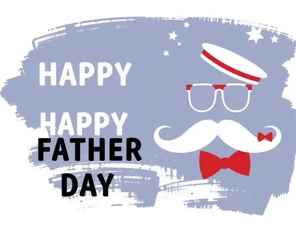 Creative Fathers Day Images PNG Card Templates