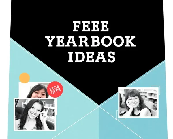 Creative Yearbook Scrapbook Ideas in PNG