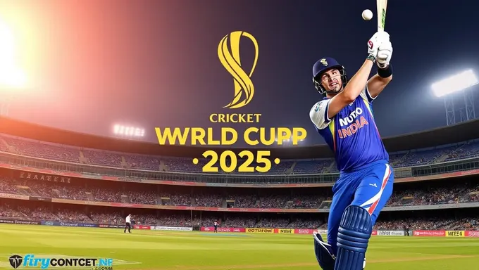 Cricket World Cup 2025 Live Streaming Schedule Released