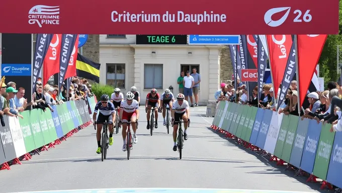 Criterium du Dauphine 2025 Stage 6 Report