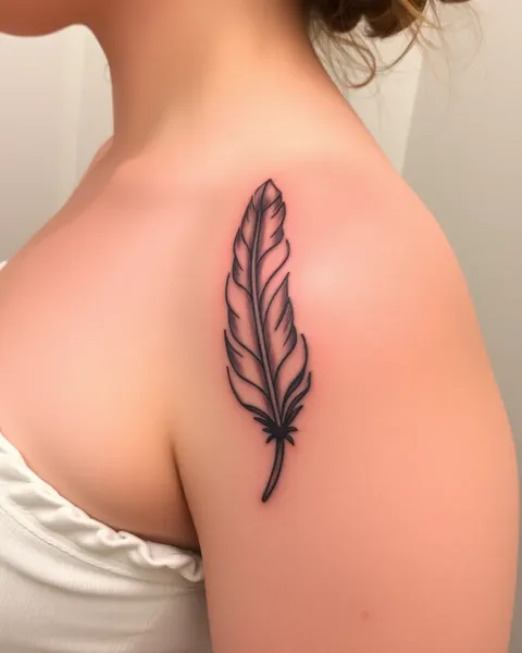 Cultural Significance of a Feather Tattoo Design